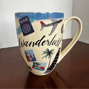 Anisa Makhoul Papyrus Large Wanderlust Coffee Mug